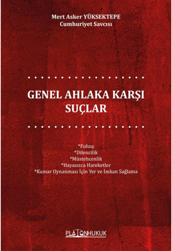 resm Genel Ahlaka Karşı Suçlar