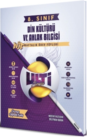 Resim Bes Yayınları 8. Sınıf LGS Din Kültürü ve Ahlak Bilgisi Ulti Serisi Haftalık Ödev Föyleri