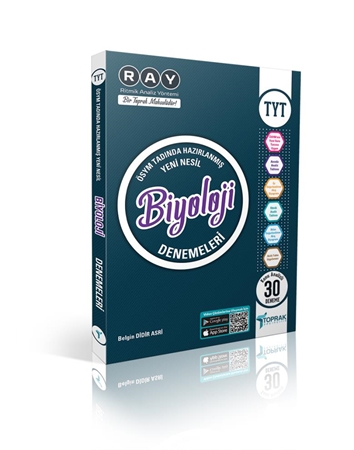 Resim Toprak Yayınları TYT Biyoloji Deneme Kitabı