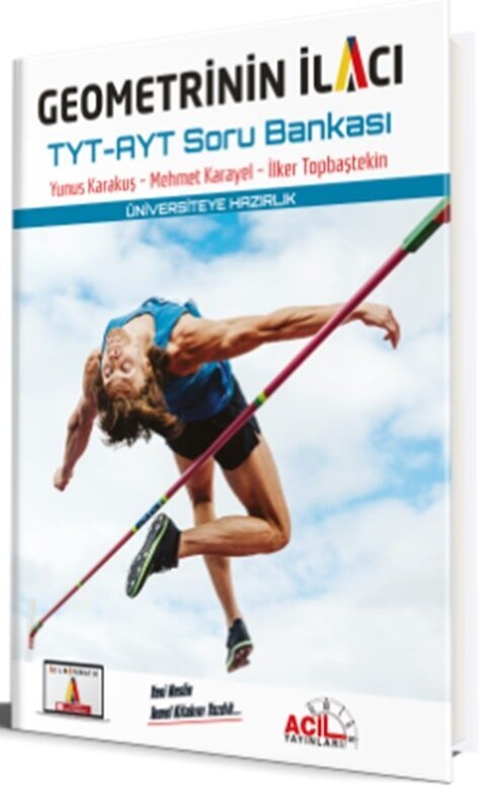 resm Acil Yayınları 2024 TYT-AYT Geometrinin İlacı Soru Bankası