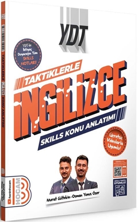 Resim Benim Hocam 2024 YDT Taktiklerle İngilizce SKILLS Konu Anlatımı