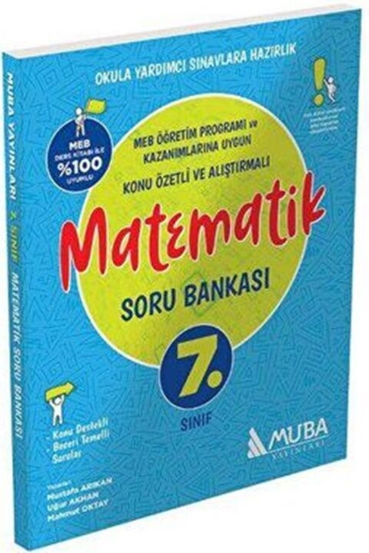 resm Muba Yayınları 7. Sınıf Matematik Soru Bankası