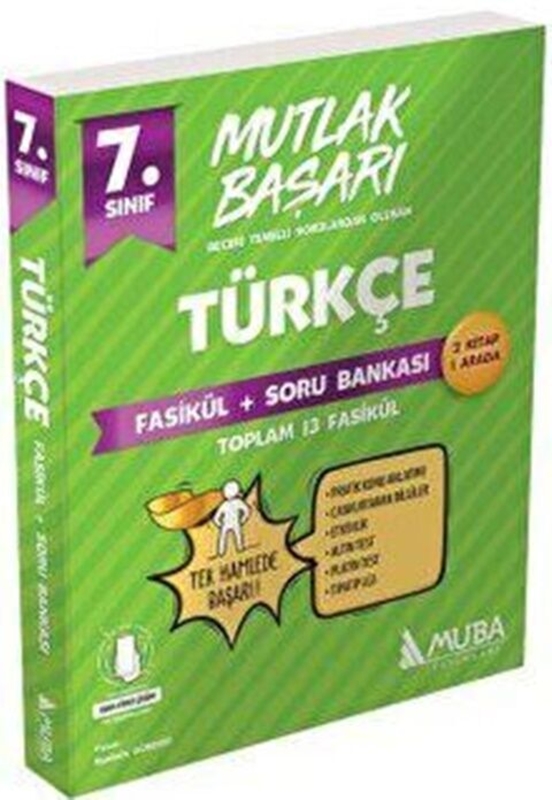 resm Muba Yayınları 7. Sınıf Türkçe Fasikül ve Soru Bankası