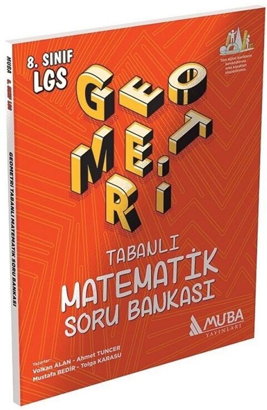 resm Muba Yayınları 8. Sınıf LGS Geometri Tabanlı Matematik Soru Bankası