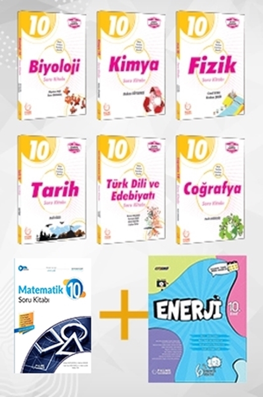 resm 10. Sınıf Tüm Dersler Soru Kitabı + 6' lı Deneme Seti