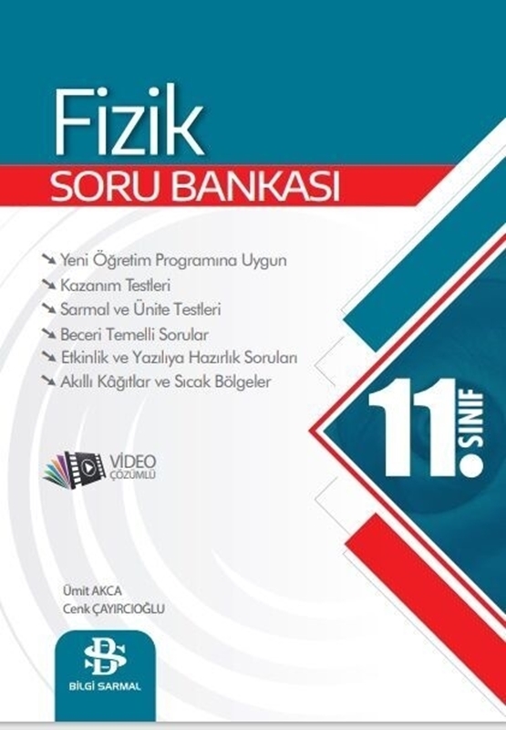 resm Bilgi Sarmal Yayınları 11.Sınıf Fizik Soru Bankası