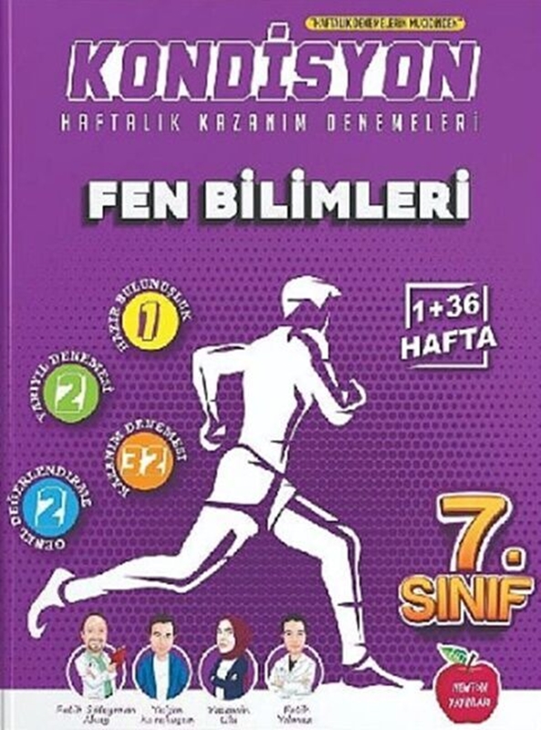 resm Newton Yayınları 7. Sınıf Fen Bilimleri Kondisyon Haftalık Kazanım Deneme