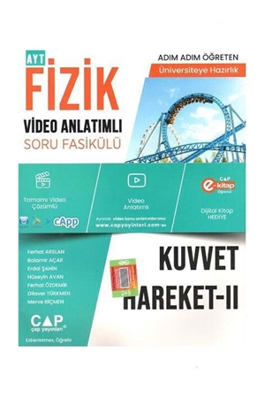 Resim Çap Yayınları Kuvvet Hareket 2 Konu Anlatımlı Soru Bankası