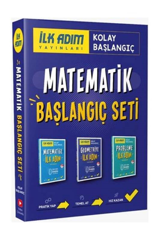 resm İlk Adım Yayınları Matematik Başlangıç Seti (Kolay Başlangıç)