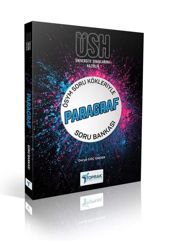 resm Toprak Yayınları 2024 ÖSYM Soru Kökleriyle Paragraf Soru Bankası