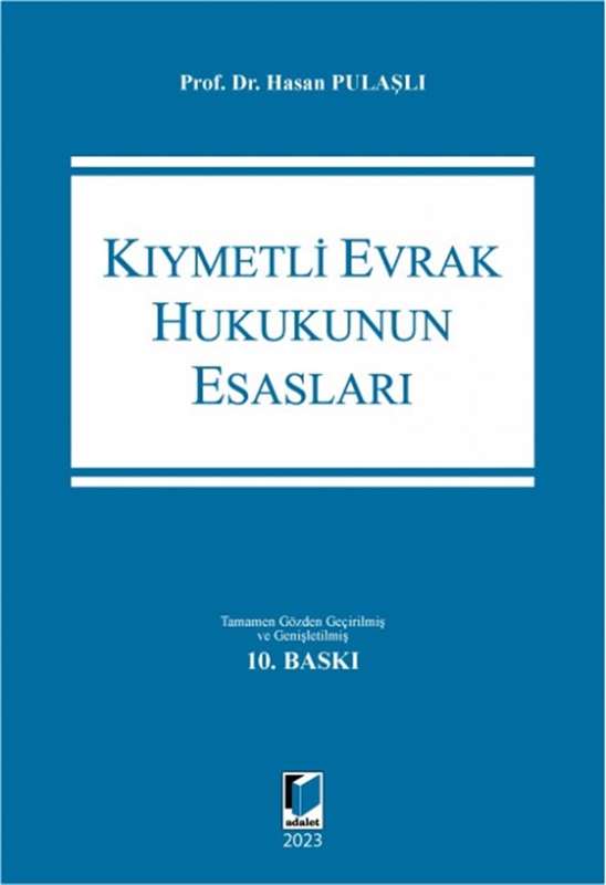 resm Kıymetli Evrak Hukukunun Esasları