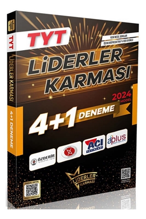 Resim Liderler Karması Yayınları 2024 TYT 4+1 Deneme Seti