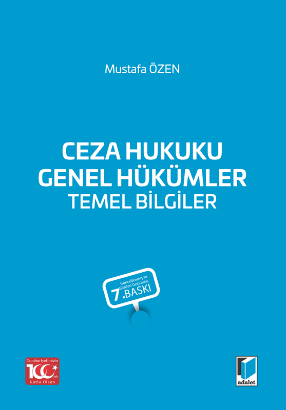 resm Ceza Hukuku Genel Hükümler Temel Bilgiler