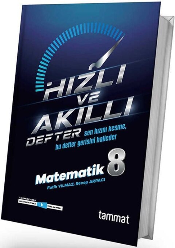 resm Tammat Yayıncılık LGS 8. Sınıf Matematik Hızlı ve Akıllı Defter