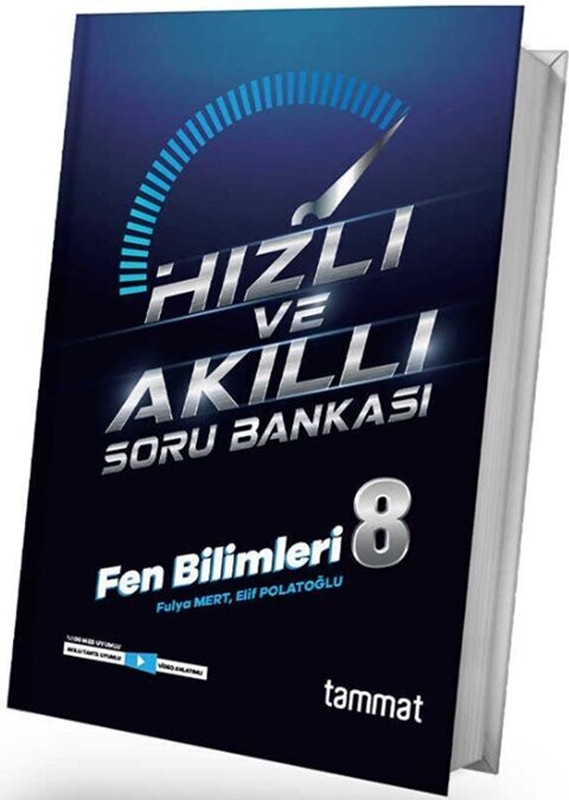 resm Tammat Yayıncılık 8. Sınıf Fen Bilimleri Hızlı ve Akıllı Soru Bankası