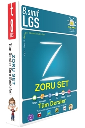 Resim Tonguç Akademi 8. Sınıf LGS Tüm Dersler Zoru Bankası Seti