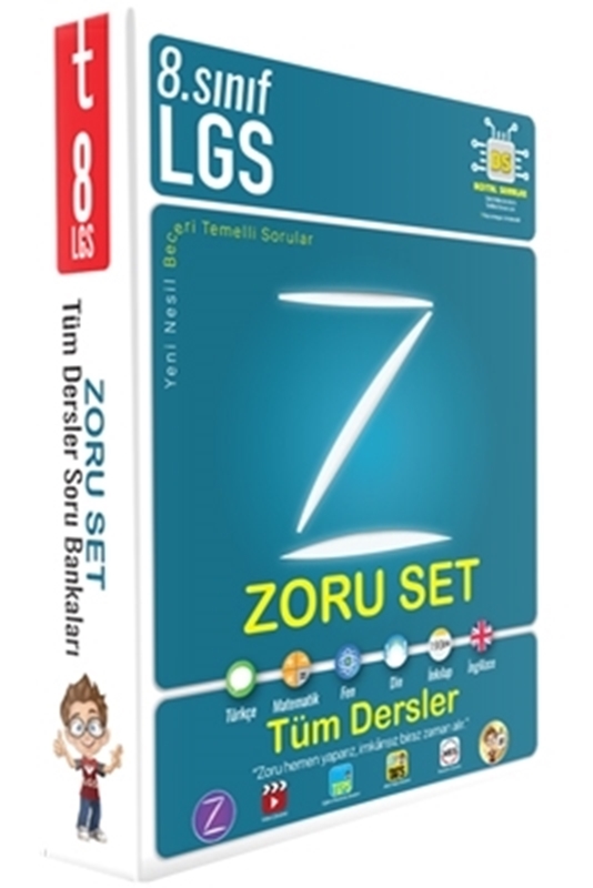 resm Tonguç Akademi 8. Sınıf LGS Tüm Dersler Zoru Bankası Seti