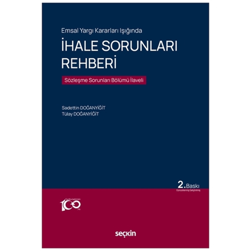 resm İhale Sorunları Rehberi - Sadettin Doğanyiğit,Tülay Doğanyiğit