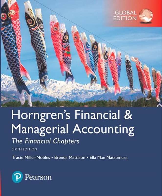 resm Horngren's Financial & Managerial Accounting