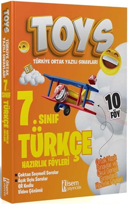 resm İsem Yayınları 7. Sınıf Türkçe TOYS Hazırlık Föyleri