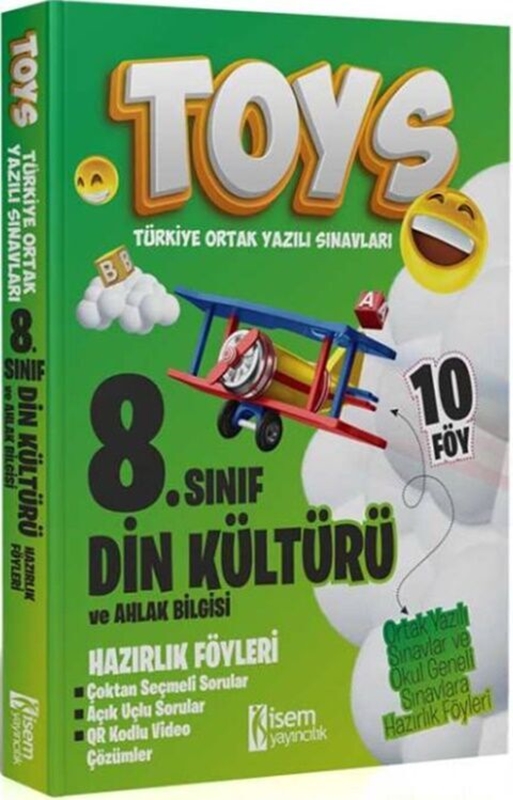 resm İsem Yayınları 8. Sınıf Din Kültürü ve Ahlak Bilgisi TOYS Hazırlık Föyleri