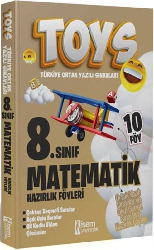 resm İsem Yayınları 8. Sınıf Matematik TOYS Hazırlık Föyleri
