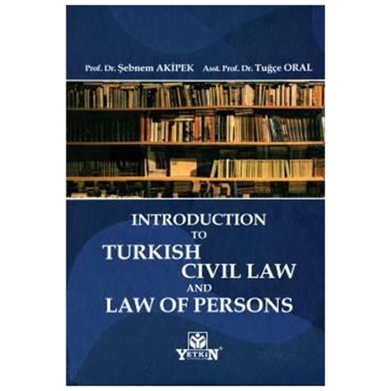 resm Introductıon To Turkısh Cıvıl Law And Law Of Persons