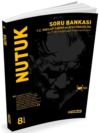 Resim Hız Yayınları 8. Sınıf T.C. İnkılap Tarihi ve Atatürkçülük Nutuk Soru Bankası