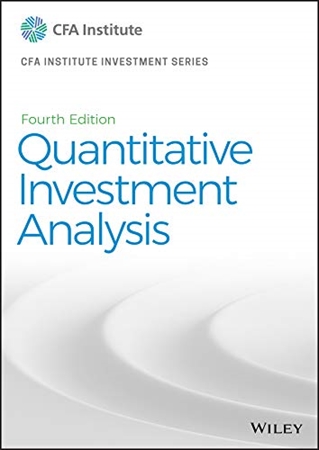 Resim Quantitative Investment Analysis 4e
