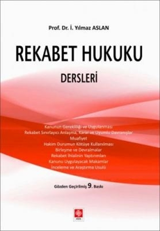 resm Rekabet Hukuku Dersleri