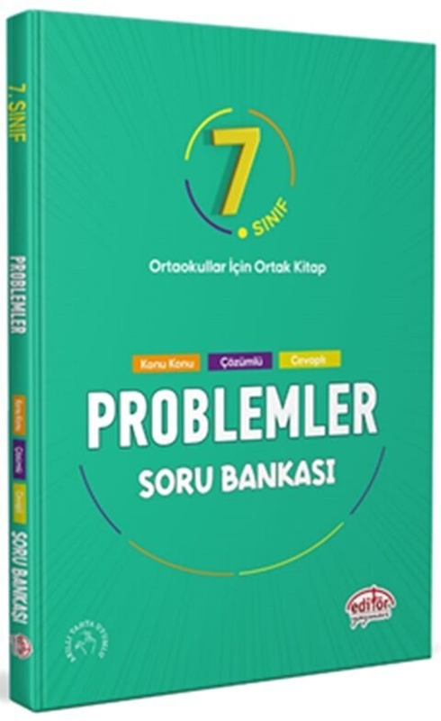 resm Editör Yayınları 7. Sınıf Problemler Soru Bankası