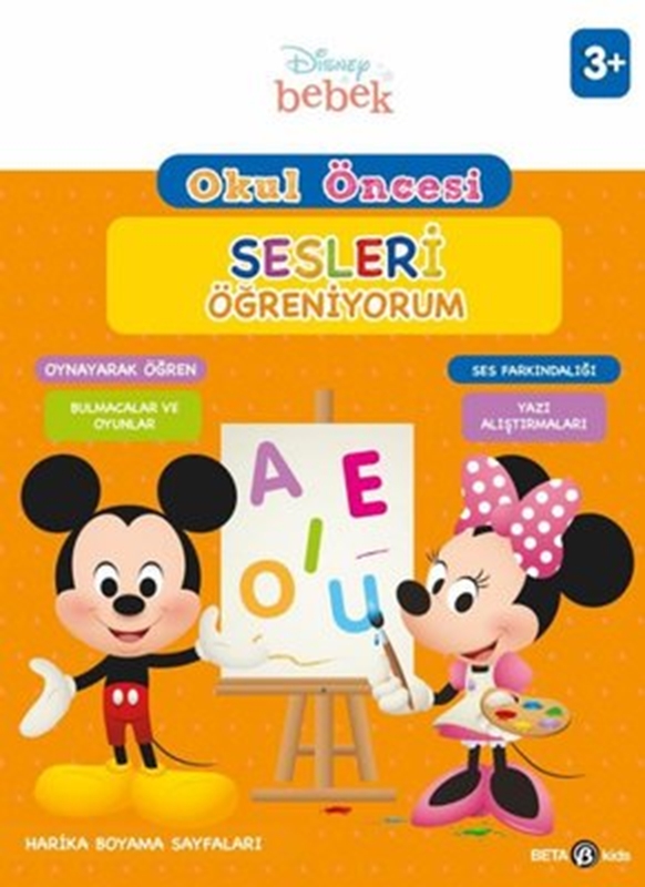 resm Disney Eğitsel Okul Öncesi Sesleri Öğreniyorum