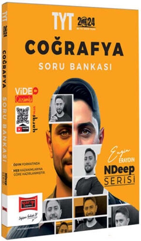 resm Yargı Yayınları 2024 TYT Coğrafya NDeep Serisi Soru Bankası