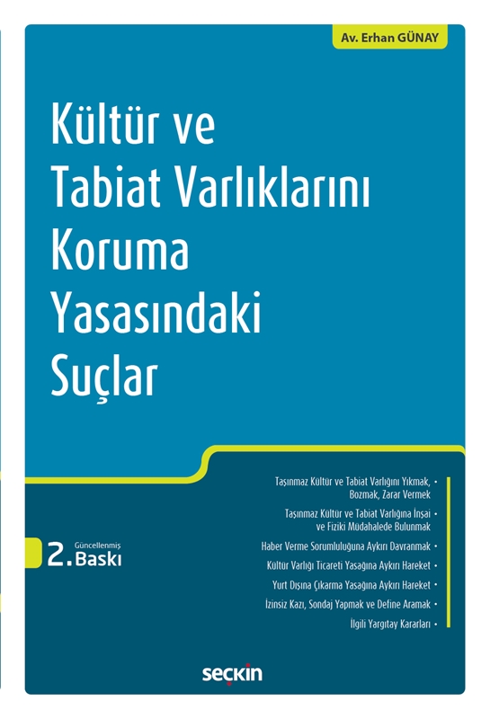 resm Kültür ve Tabiat Varlıklarını Koruma Yasasındaki Suçlar