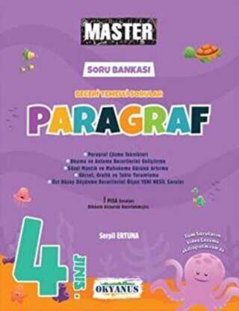Resim 4. Sınıf Master Paragraf Soru Bankası