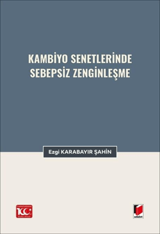 resm Kambiyo Senetlerinde Sebepsiz Zenginleşme