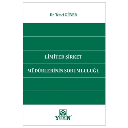 Resim Limited Şirket Müdürlerinin Sorumluluğu