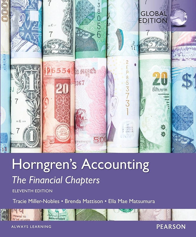 resm Horngren's Accounting, The Financial Chapters 11e