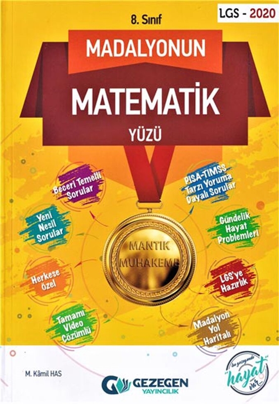 resm Gezegen Yayınları 8. Sınıf Madalyonun Matematik Yüzü