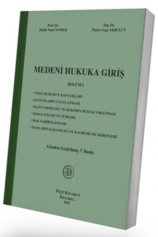 resm Medeni Hukuka Giriş