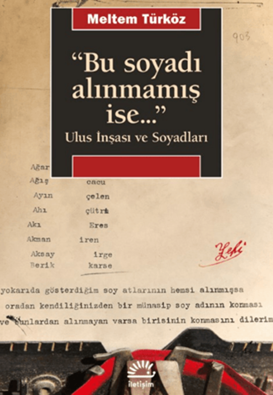 resm Bu Soyadı Alınmamış ise…
