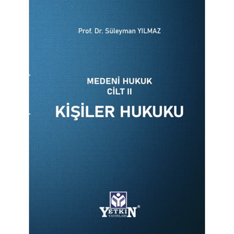 resm Medeni Hukuk Cilt II Kişiler Hukuku