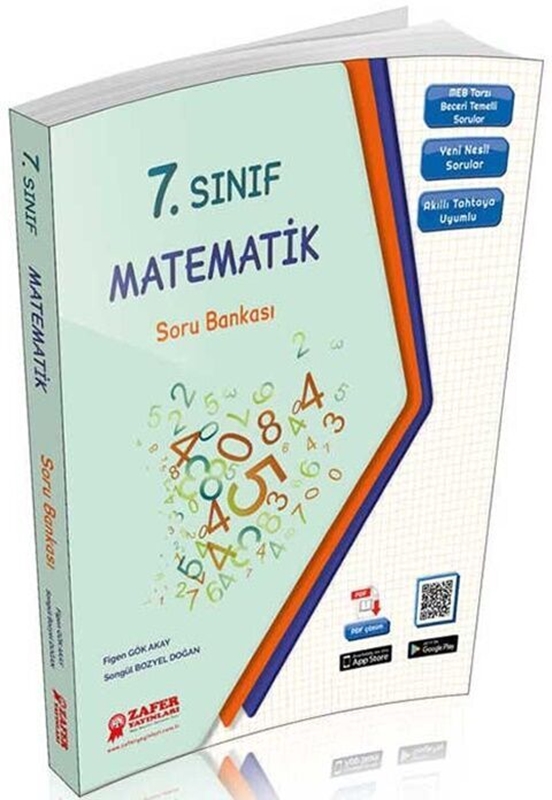 resm Zafer Yayınları 7. Sınıf Matematik Soru Bankası