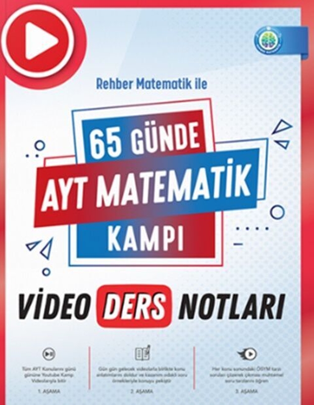 resm Rehber Matematik 2024 65 Günde AYT Matematik Kampı Video Ders Notları