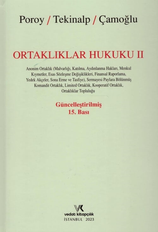 resm Ortaklıklar Hukuku II