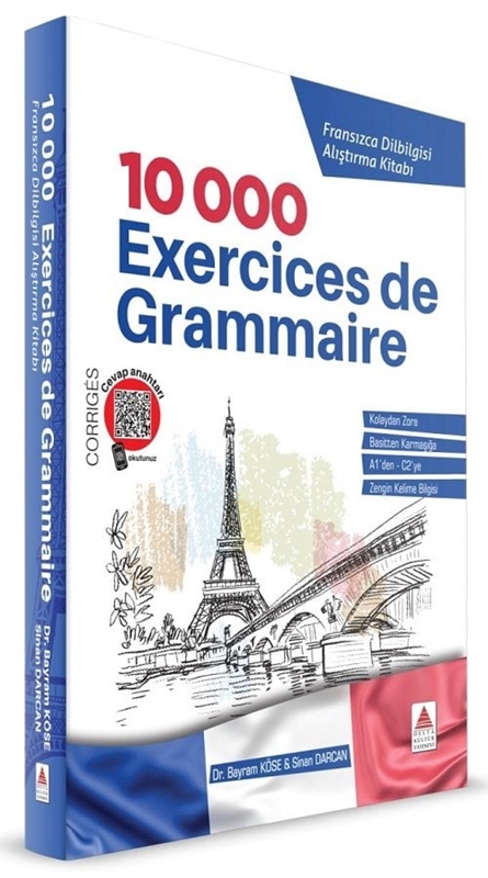 resm Delta Kültür 10000 Exercices de Grammaire - Fransızca Dil Bilgisi Alıştırma Kitabı