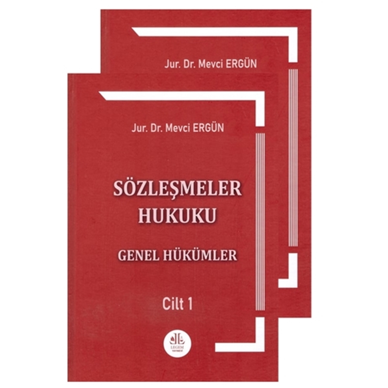 resm Sözleşmeler Hukuku Genel Hükümler 2 Cilt - Mevci Ergün