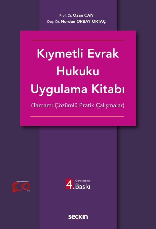 resm Kıymetli Evrak Hukuku Uygulama Kitabı