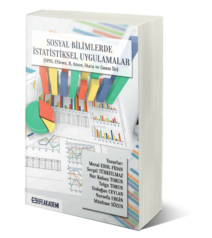 resm Sosyal Bilimlerde İstatistiksel Uygulamalar (SPSS, EVİEWS, R, Amos, Stata ve Gauss İle)