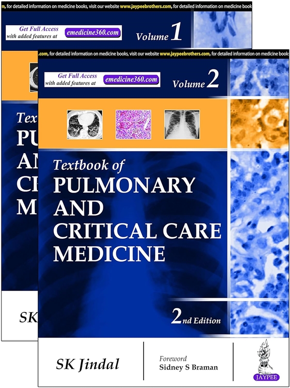 resm Textbook of Pulmonary and Critical Care Medicine (2 Volumes): Two Volume Set